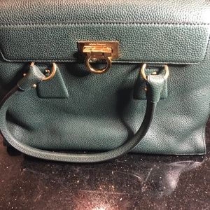 Salvatore Ferragamo Sofia Handbag Green